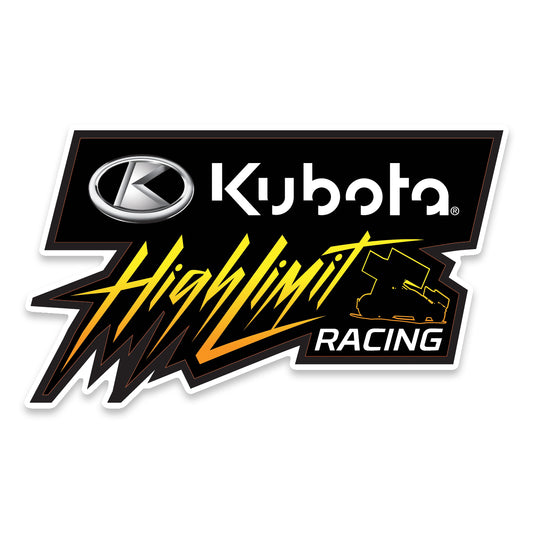 Kubota High Limit Racing Large Logo Decal